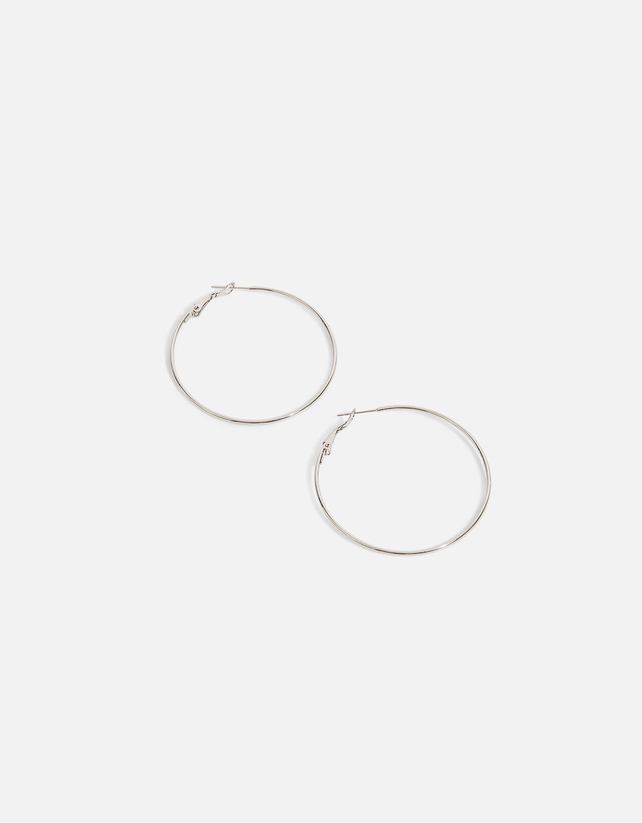 Large stainless deals steel hoop earrings