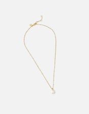 14ct Gold-Plated Irregular Pearl Necklace , , large