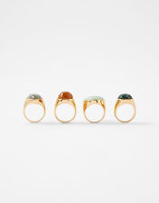 Stone Ring Set, Multi (DARKS-MULTI), large