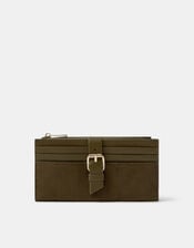 Faux Suede Buckle Purse, , large