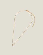 Stainless Steel Sparkle Pendant Necklace, , large