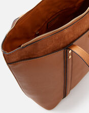 Maddox Tote Bag, Tan (TAN), large