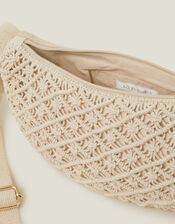 Macrame Sling Cross-Body Bag, , large
