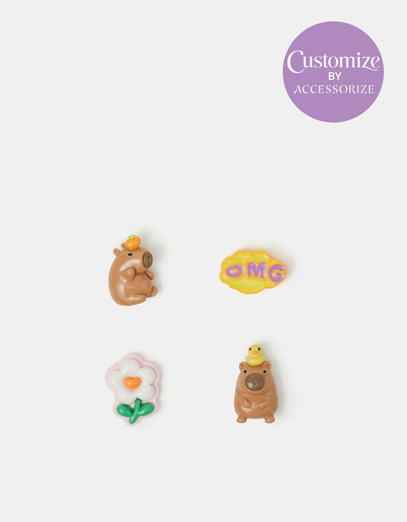 Capybara 3D Tech Sticker Pack, , large
