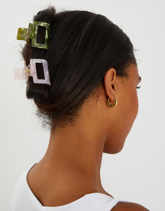 4-Pack Mini Resin Claw Clips, , large