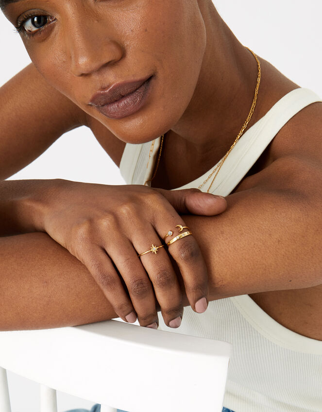 Celestial Ring Multipack, Gold (GOLD), large