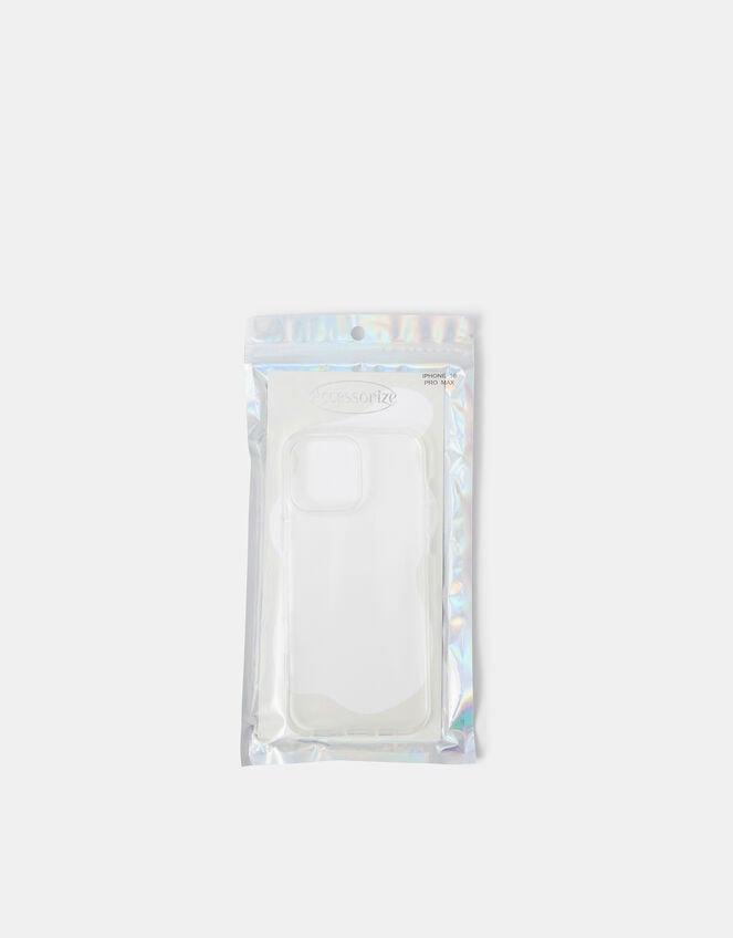 Plain iPhone 16 Pro Max Phone Case, Clear (CLEAR), large