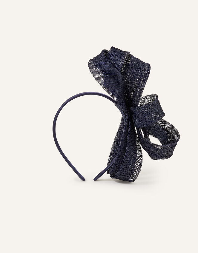 Sin Loop Headband, Blue (NAVY), large