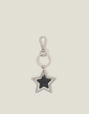 Glitter Star Keyring, , large