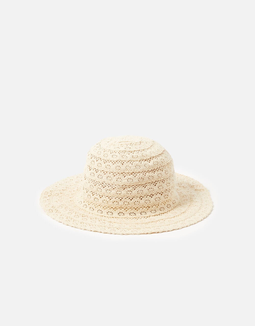 Cream Braided Detail Hat main image 0