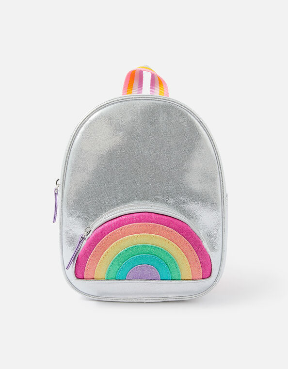Girls Rainbow Pocket Backpack , , large