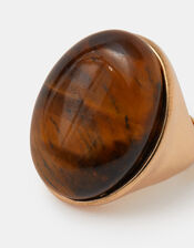Statement Stone Ring, Brown (BROWN), large