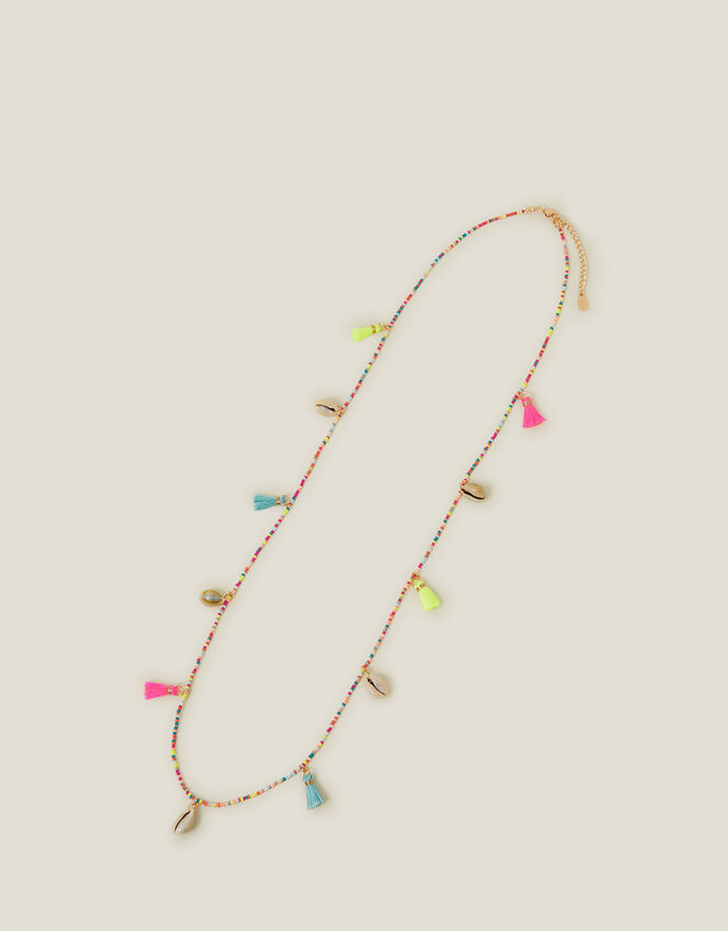 Long Shell Necklace, , large