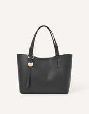 Mini Classic Handheld Bag, Black (BLACK), large