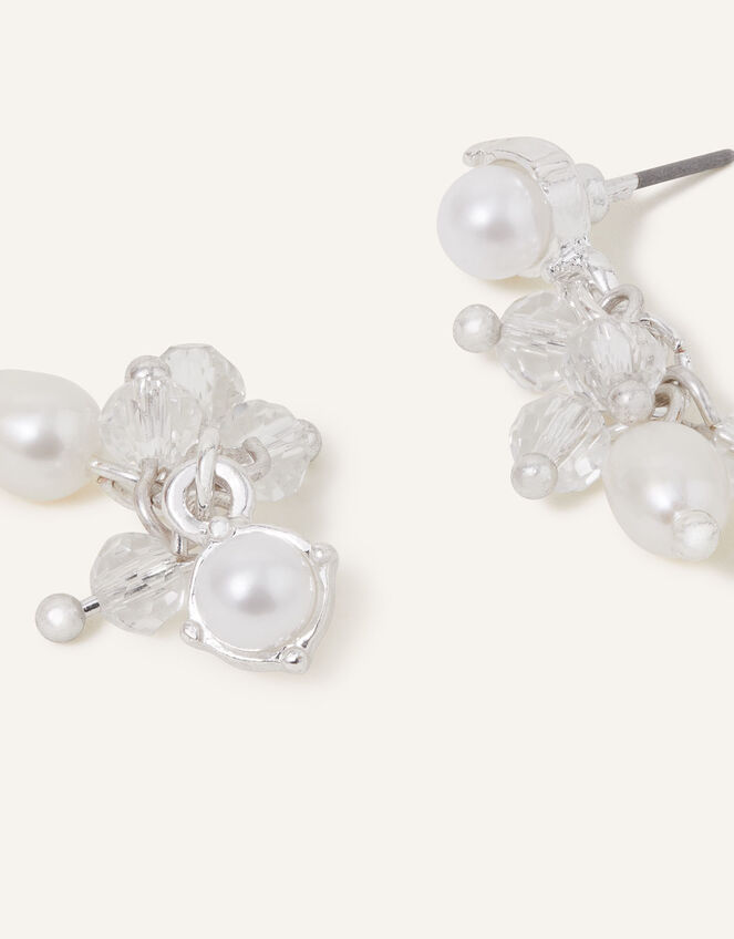 Freshwater Pearls Beaded Short Drop Earrings, , large