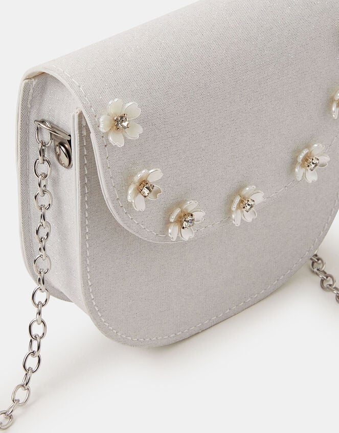 Girls Gemstone Flower Bag, , large