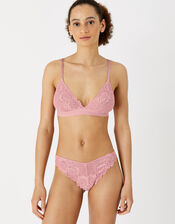 Lace Bralet, Pink (PINK), large