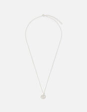 Sterling Silver St. Christopher Necklace, , large