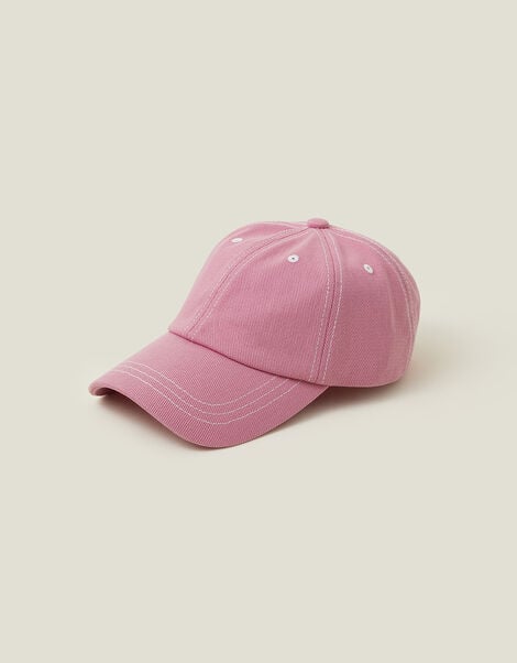 Trim Baseball Cap, Pink (PINK), large