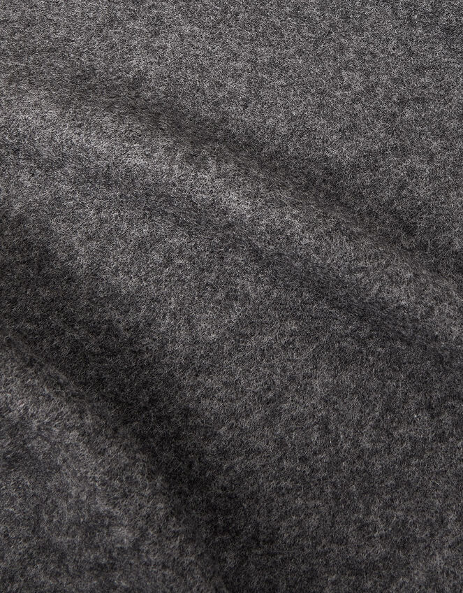 Super-Soft Blanket Scarf Grey, , large