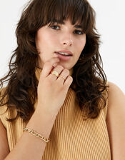 Romantic Ramble Daisy Signet Ring, Multi (PASTEL-MULTI), large