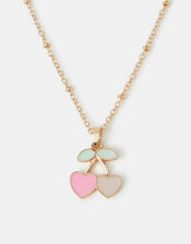Girls Cherry Pendant Necklace, , large