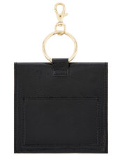 Key Chain Purse, Black (BLACK), large