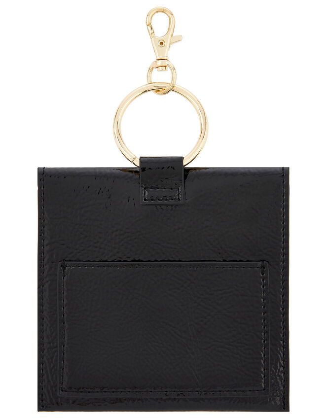 Key Chain Purse, Black (BLACK), large