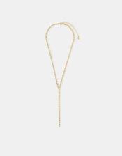 Oval Cut Lariat Necklace, , large