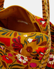 Floral Print Weekend Bag, , large