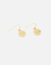 Star Coin Short Drop Earrings, , large
