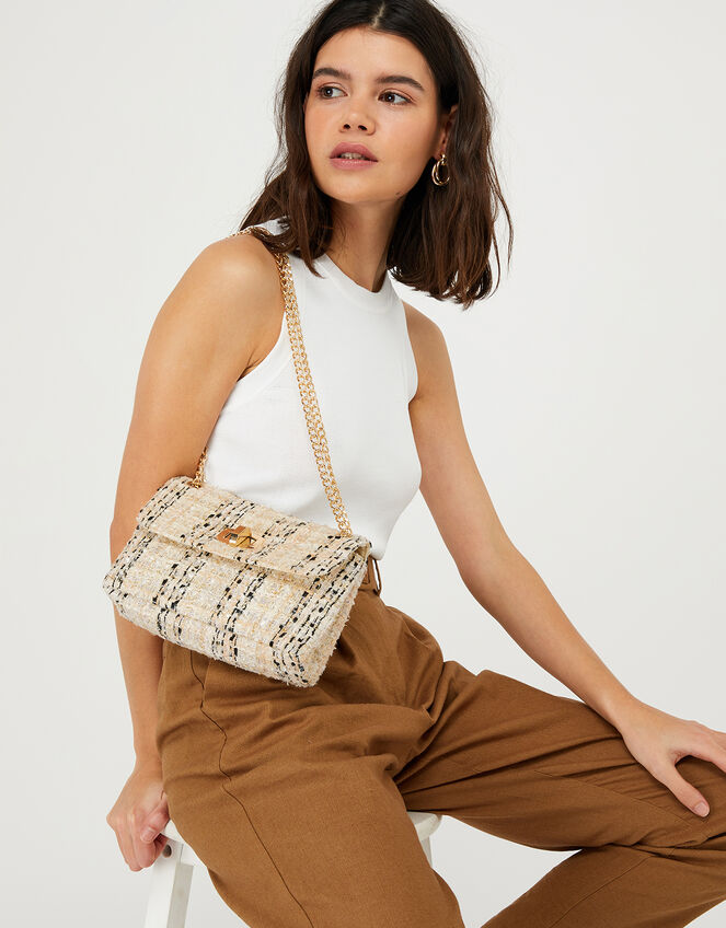 Ayda Tweed Mini Bag, , large