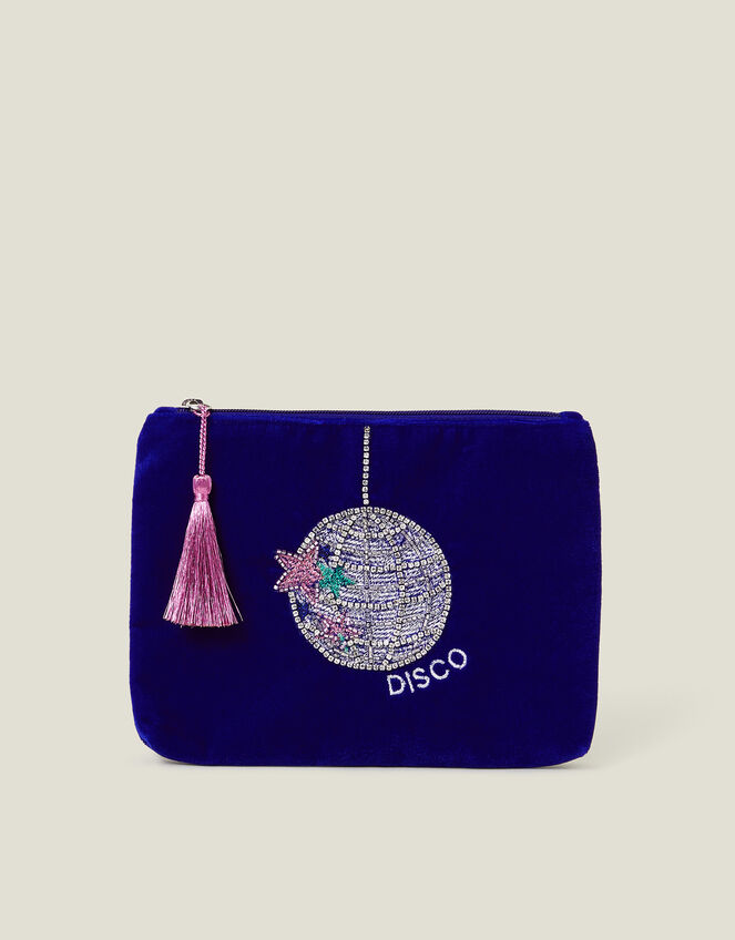 Disco Velvet Pouch, , large
