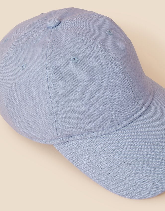 Twill Baseball Cap, Blue (BLUE), large