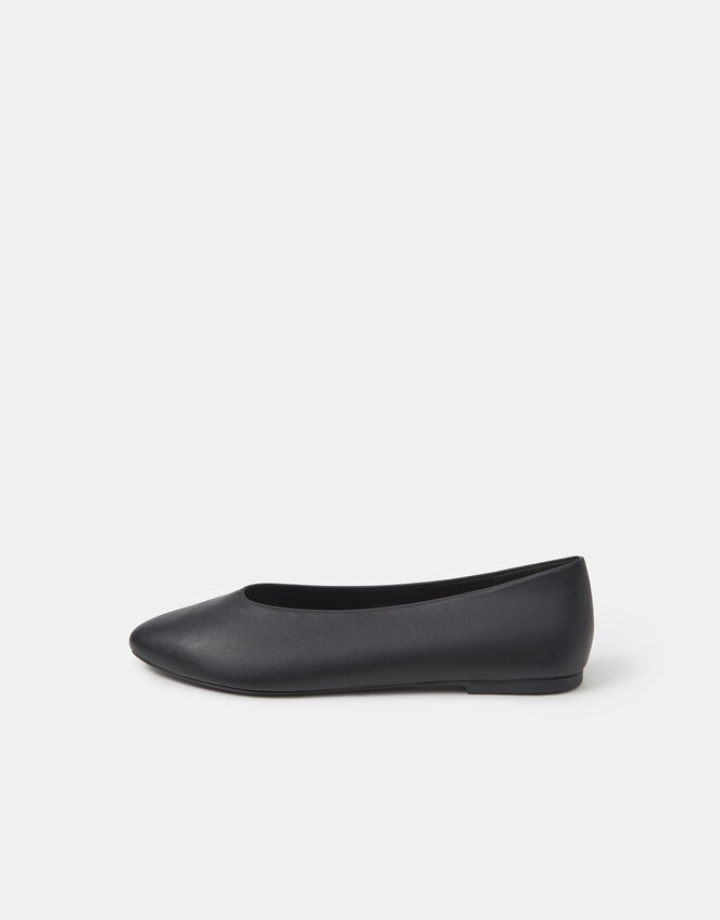 Ballet Flats, Black (BLACK), large