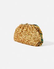 Sunflower Embellished Bag, , large