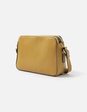 Charlotte Cross-Body Bag, Yellow (OCHRE), large