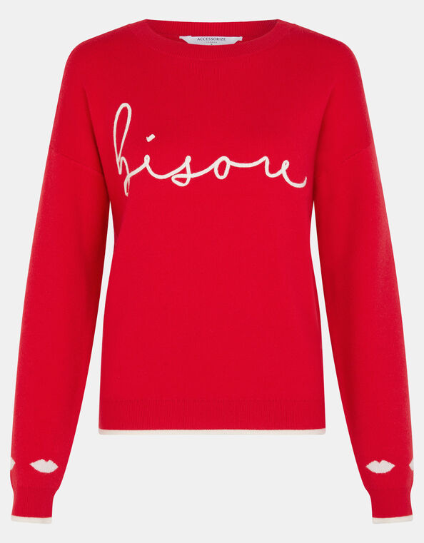 Bisou Jumper, Red (RED), large