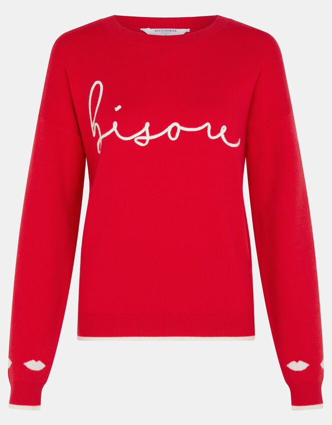 Bisou Jumper, Red (RED), large