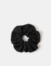 Rhinestone Hair Scrunchie, , large