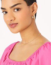 Textured Graduated Small Hoops, , large