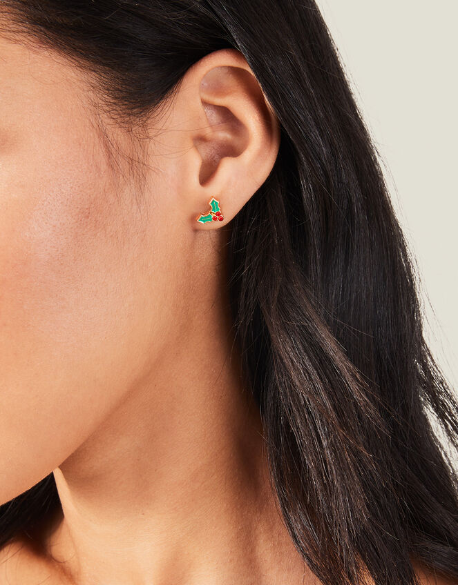 Christmas Stud Earrings 5 Pack Earrings Accessorize UK