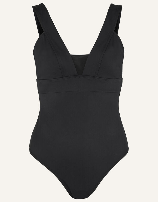 Lexi Mesh Shaping Swimsuit, Black (BLACK), large