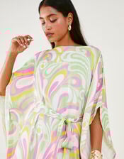Swirl Belted Kimono, Multi (BRIGHTS-MULTI), large