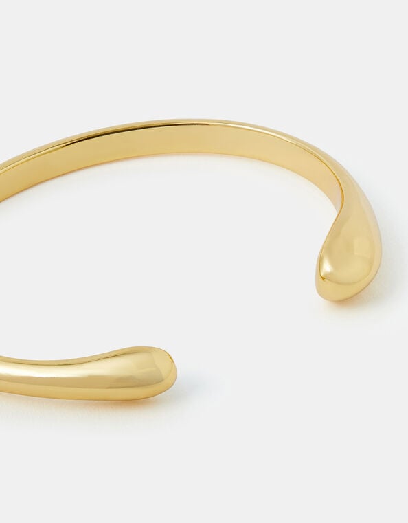14ct Gold-Plated Cuff Bracelet, , large