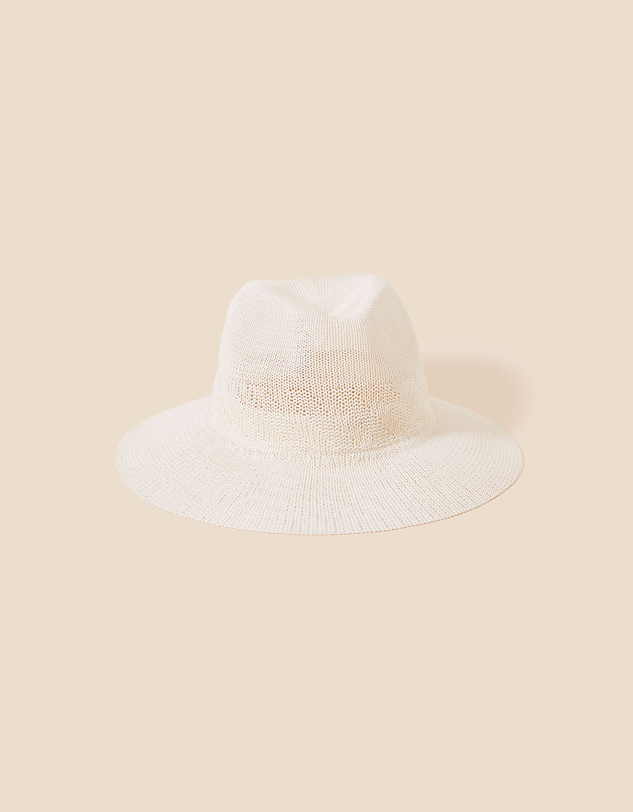 Packable Fedora Hat Cream Summer hats Accessorize Global