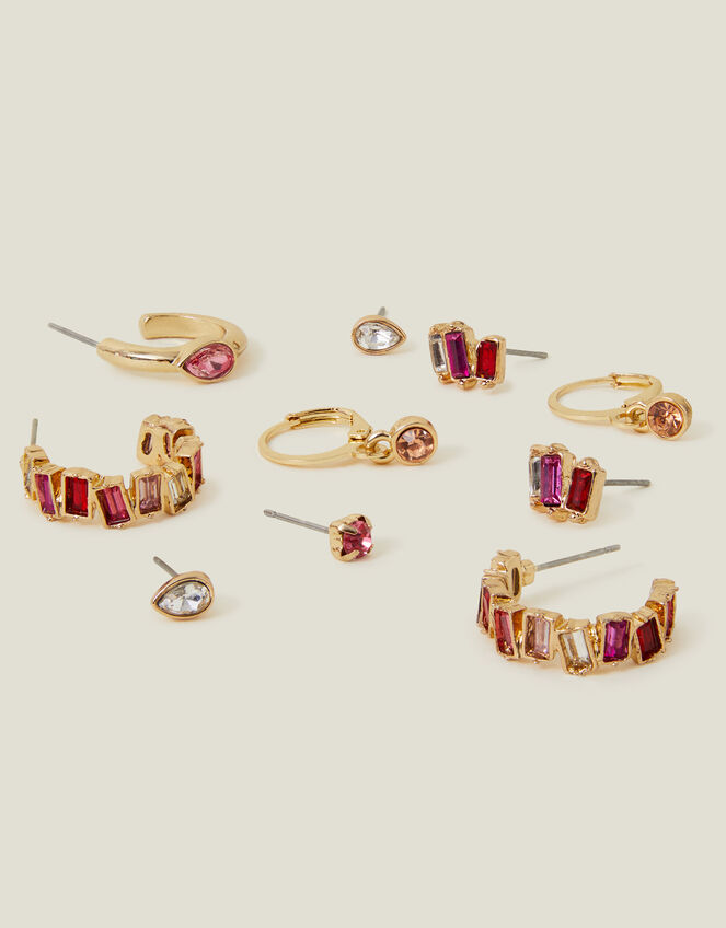 Eclectic Stone Earrings 6 Pack, , large