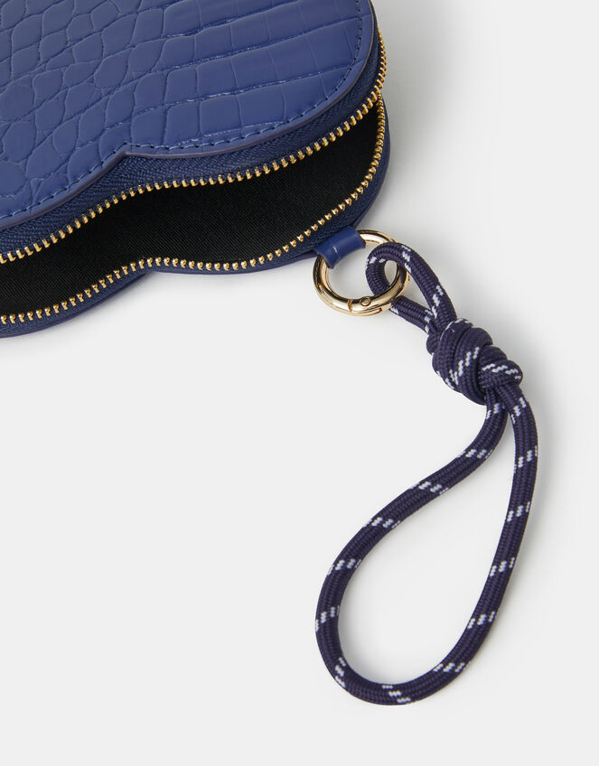 Patent Heart Purse, Blue (BLUE), large