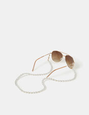 Pearl Heart Sunglasses Chain, , large