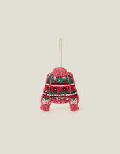Embellished Christmas Jumper Hanging Decoration, , large